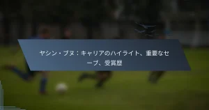 ヤシン・ブヌ：キャリアのハイライト、重要なセーブ、受賞歴